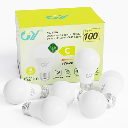 E27 led lampe - 9,5, w