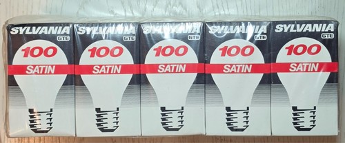 10x sylvania e27 - 100w, matt
