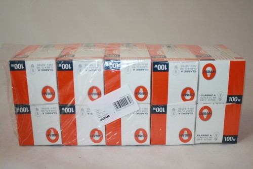 Osram e27 100w klar - 5x,