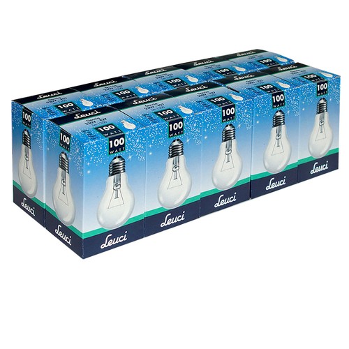 10x leuci glühbirne 100w e27 - leuci,