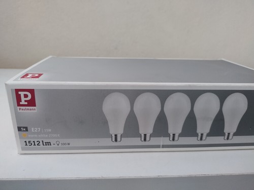 Paulmann led birne e27 - 5x,