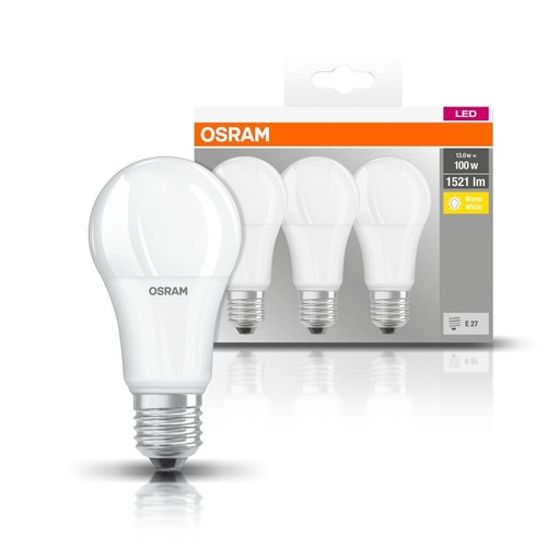 3er pack osram led - osram, base