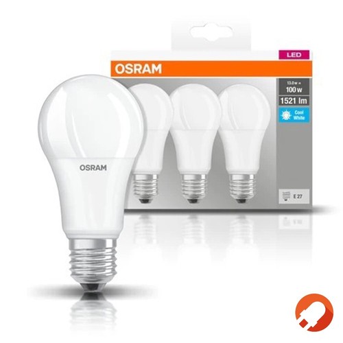 3er pack osram led e27 - osram,